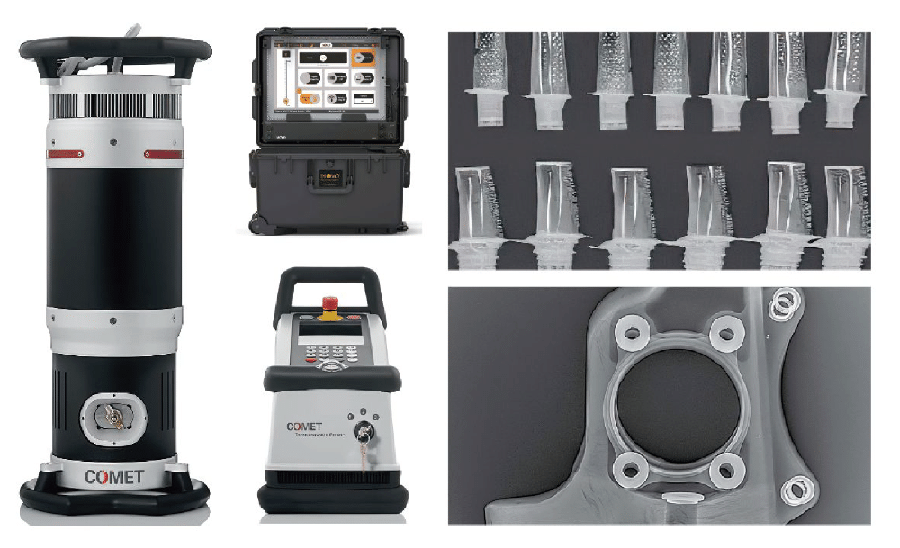 Large-area High-resolution Digital X-ray NDT System